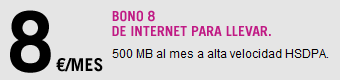Bono 8 Internet Para Llevar