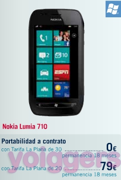Nokia Lumia 710 con yoigo en TPH