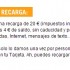 Promoción recargas Yoigo