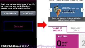 Nuevo portal móvil Yoigo