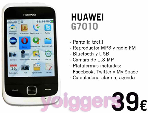 Huawei G7010 con Yoigo