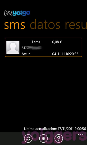 MYoigo para Windows Phone 7 (3)