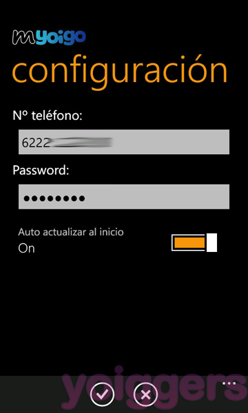 MYoigo para Windows Phone 7 (5)
