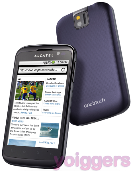 Alcatel One Touch Smart 991 con Yoigo