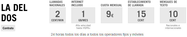 La del Dos Yoigo