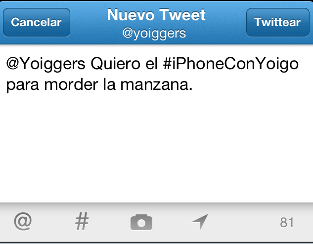 iPhone con Yoigo