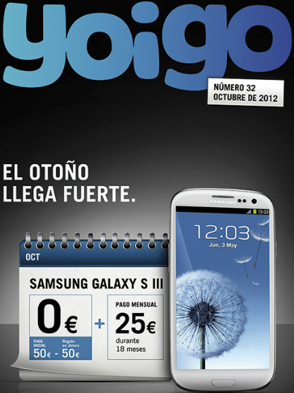Revista octubre 2012 Yoigo
