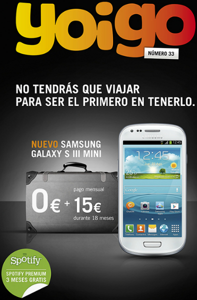 Revista Yoigo noviembre de 2012