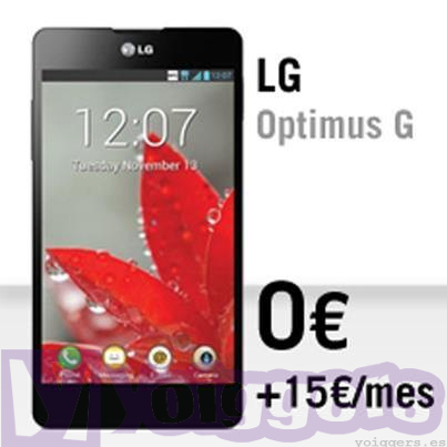 LG Optimus G con Yoigo