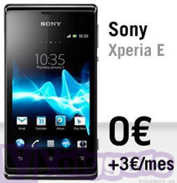 Sony Xperia E con Yoigo