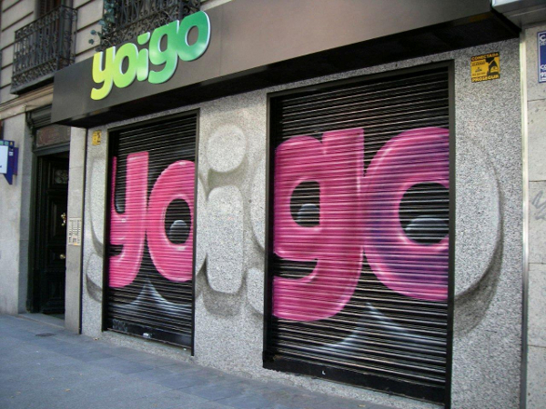 Yoigo grafiti