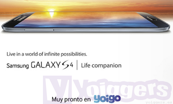 Samsung Galaxy S4 con Yoigo