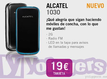 Alcatel 1030 con Yoigo